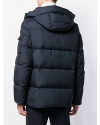 Мужская темно-синяя куртка-пуховик от Woolrich