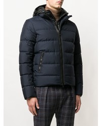 Мужская темно-синяя куртка-пуховик от Fay