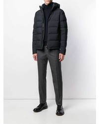 Мужская темно-синяя куртка-пуховик от Herno