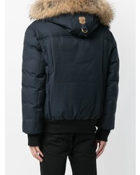 Мужская темно-синяя куртка-пуховик от Mackage
