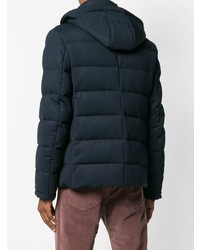 Мужская темно-синяя куртка-пуховик от Fay