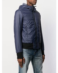 Мужская темно-синяя куртка-пуховик от Canada Goose