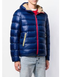 Мужская темно-синяя куртка-пуховик от Colmar