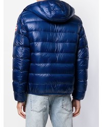 Мужская темно-синяя куртка-пуховик от Colmar