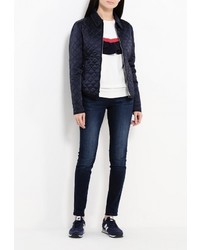 Женская темно-синяя куртка-пуховик от Husky