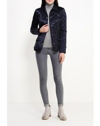 Женская темно-синяя куртка-пуховик от Husky