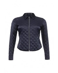 Женская темно-синяя куртка-пуховик от Husky