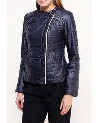 Женская темно-синяя куртка-пуховик от Imocean