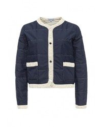 Женская темно-синяя куртка-пуховик от Imocean