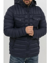 Мужская темно-синяя куртка-пуховик от Jan Steen