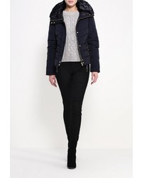 Женская темно-синяя куртка-пуховик от Jennyfer