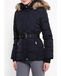 Женская темно-синяя куртка-пуховик от Jennyfer