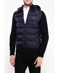 Мужская темно-синяя куртка-пуховик от Lacoste