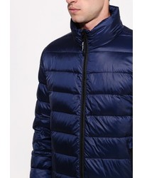Мужская темно-синяя куртка-пуховик от Love Moschino