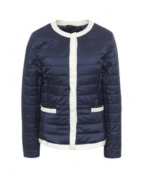 Женская темно-синяя куртка-пуховик от Modis