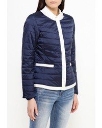 Женская темно-синяя куртка-пуховик от Modis