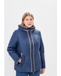 Женская темно-синяя куртка-пуховик от Montserrat