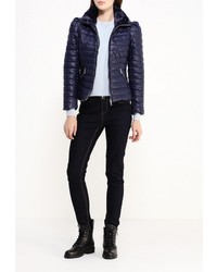 Женская темно-синяя куртка-пуховик от Morgan