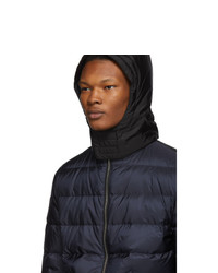 Мужская темно-синяя куртка-пуховик от Prada