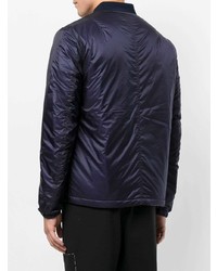 Мужская темно-синяя куртка-пуховик от Oamc