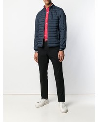 Мужская темно-синяя куртка-пуховик от Herno