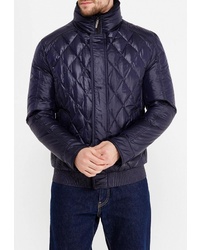 Мужская темно-синяя куртка-пуховик от Riggi