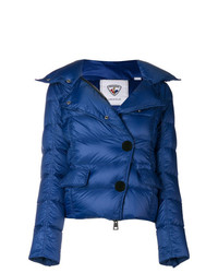 Женская темно-синяя куртка-пуховик от Rossignol