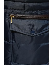 Женская темно-синяя куртка-пуховик от Sela