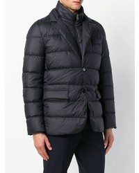 Мужская темно-синяя куртка-пуховик от Fay