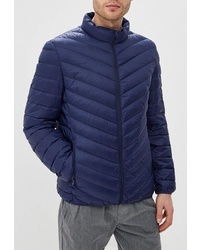 Мужская темно-синяя куртка-пуховик от SNOWIMAGE