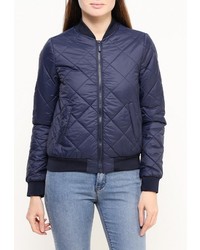 Женская темно-синяя куртка-пуховик от SPRINGFIELD