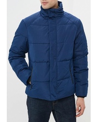 Мужская темно-синяя куртка-пуховик от SPRINGFIELD