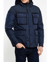 Мужская темно-синяя куртка-пуховик от Strellson