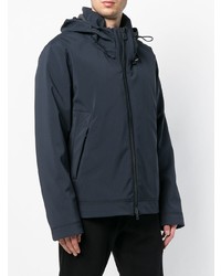 Мужская темно-синяя куртка-пуховик от Peuterey