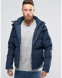 Мужская темно-синяя куртка-пуховик от The North Face