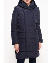 Женская темно-синяя куртка-пуховик от Tom Farr