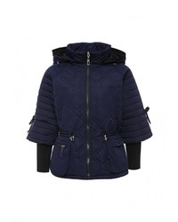 Женская темно-синяя куртка-пуховик от Tom Farr