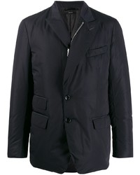 Мужская темно-синяя куртка-пуховик от Tom Ford