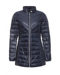 Женская темно-синяя куртка-пуховик от Tom Tailor