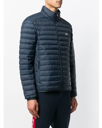 Мужская темно-синяя куртка-пуховик от Lacoste