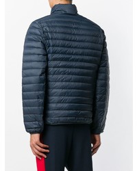 Мужская темно-синяя куртка-пуховик от Lacoste