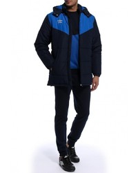 Мужская темно-синяя куртка-пуховик от Umbro