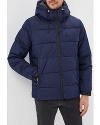 Мужская темно-синяя куртка-пуховик от Warren Webber