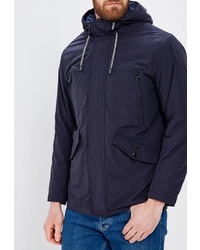 Мужская темно-синяя куртка-пуховик от Winterra