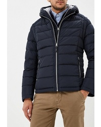 Мужская темно-синяя куртка-пуховик от Winterra