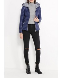 Женская темно-синяя куртка-пуховик от Z-Design