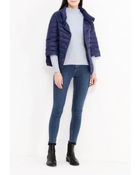 Женская темно-синяя куртка-пуховик от Z-Design