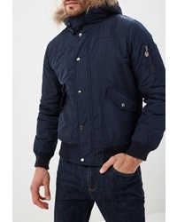 Мужская темно-синяя куртка-пуховик от Z-Design
