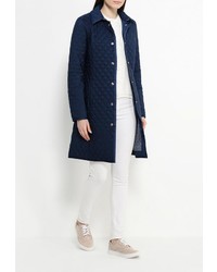 Женская темно-синяя куртка-пуховик от Zarina