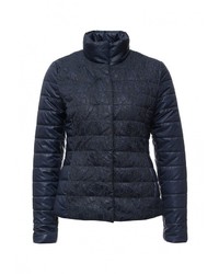 Женская темно-синяя куртка-пуховик от Zarina